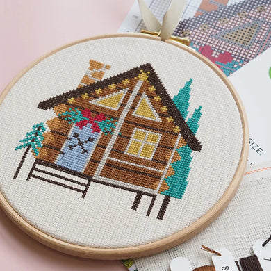 Born to Craft Cross Stitch Kit - Hawthorn Handmade - Cross Stitch Kit